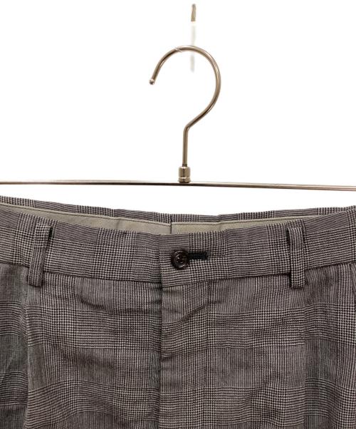 COMME des GARCONS HOMME（コムデギャルソン オム）COMME des GARCONS HOMME (コムデギャルソン オム) グレンチェックダブルジャケットセットアップ グレー サイズ:Mの古着・服飾アイテム