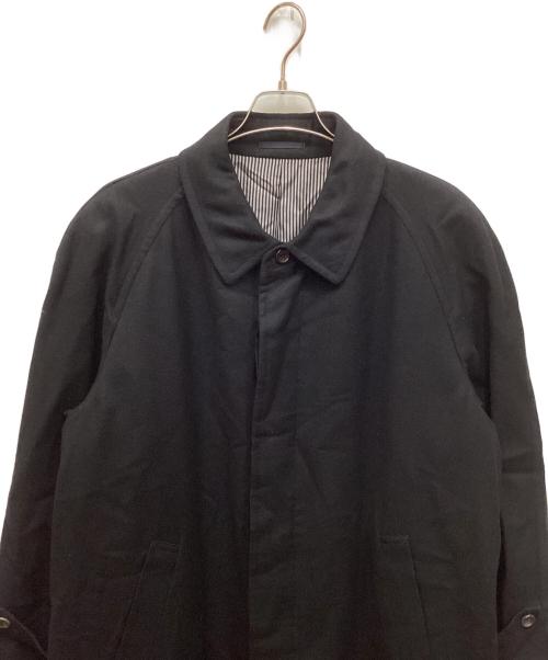 COMME des GARCONS HOMME（コムデギャルソン オム）COMME des GARCONS HOMME (コムデギャルソン オム) 88AW川久保期　ウールステンカラーコート ブラック サイズ:Mの古着・服飾アイテム