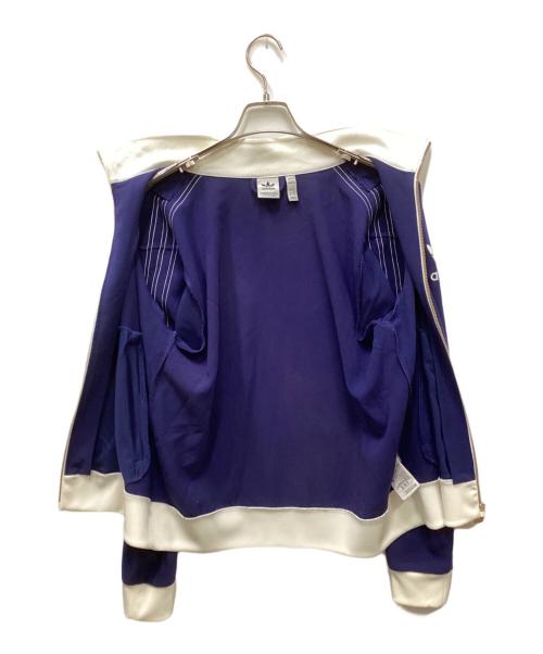 adidas（アディダス）adidas (アディダス) Premium Originals Crepe Track Top/トラックジャケット ネイビー サイズ:2XLの古着・服飾アイテム