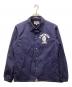 A BATHING APE（アベイシングエイプ）の古着「ロゴコーチジャケット」｜ネイビー