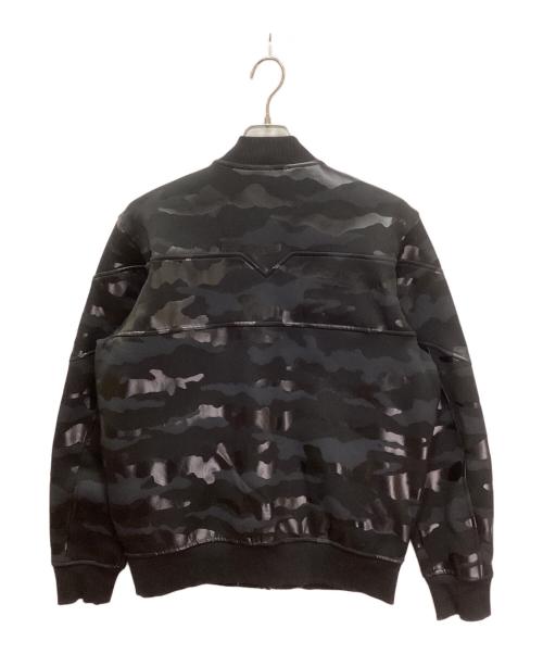 DIESEL（ディーゼル）DIESEL (ディーゼル) カモフラブルゾン ブラック サイズ:Mの古着・服飾アイテム