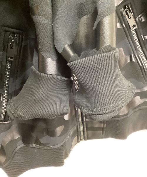 DIESEL（ディーゼル）DIESEL (ディーゼル) カモフラブルゾン ブラック サイズ:Mの古着・服飾アイテム