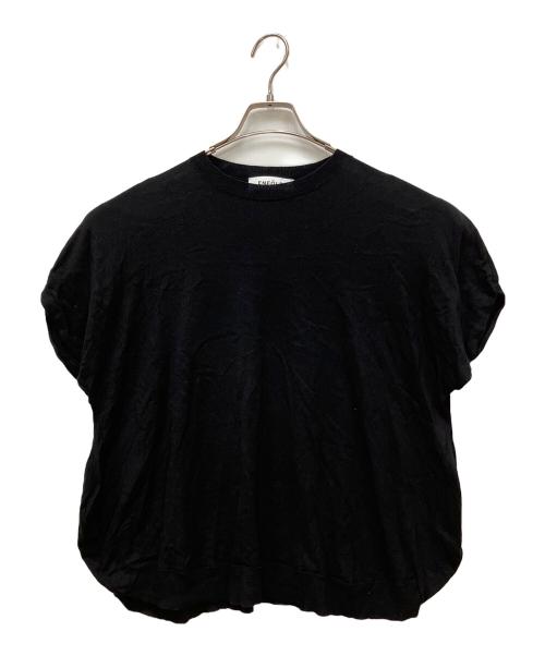 ENFOLD（エンフォルド）ENFOLD (エンフォルド) CURVE PULLOVER/カーブプオーバー ブラック サイズ:38の古着・服飾アイテム