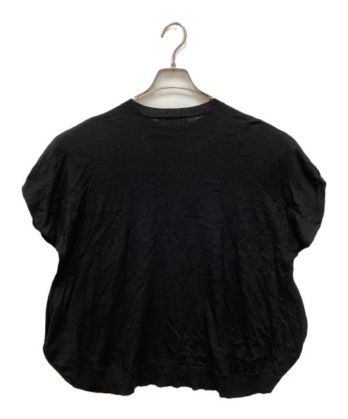 ENFOLD（エンフォルド）ENFOLD (エンフォルド) CURVE PULLOVER/カーブプオーバー ブラック サイズ:38の古着・服飾アイテム