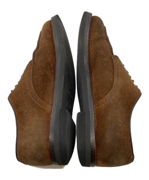 WHEEL ROBE（ウィールローブ）WHEEL ROBE (ウィールローブ) モックトゥ スウェード ブラウン サイズ:６１/２の古着・服飾アイテム