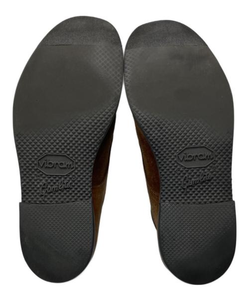 WHEEL ROBE（ウィールローブ）WHEEL ROBE (ウィールローブ) モックトゥ スウェード ブラウン サイズ:６１/２の古着・服飾アイテム