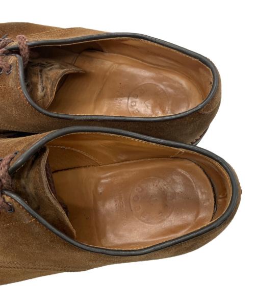 WHEEL ROBE（ウィールローブ）WHEEL ROBE (ウィールローブ) モックトゥ スウェード ブラウン サイズ:６１/２の古着・服飾アイテム