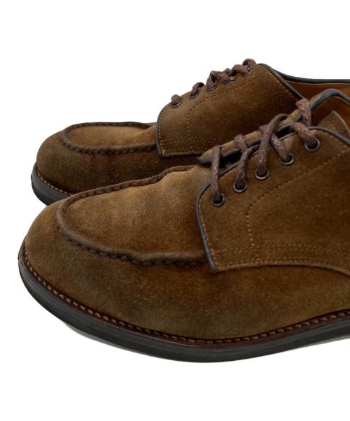 WHEEL ROBE（ウィールローブ）WHEEL ROBE (ウィールローブ) モックトゥ スウェード ブラウン サイズ:６１/２の古着・服飾アイテム