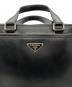 PRADA (プラダ) サフィアーノブリーフケース ブラック：17000円