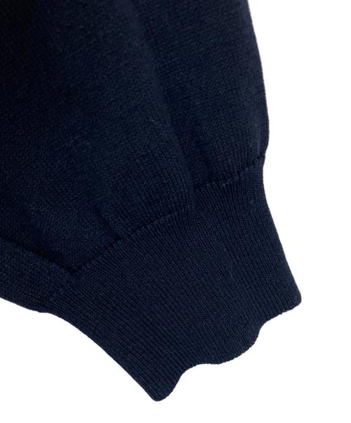 BEARDSLEY（ビアズリー）BEARDSLEY (ビアズリー) 後ろ花プリントワンピース ネイビー サイズ:FREEの古着・服飾アイテム