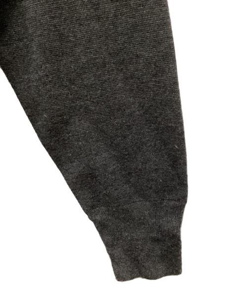 Spick and Span（スピック＆スパン）Spick and Span (スピック＆スパン) フーテッド ニットロングワンピース グレー サイズ:表記無しの古着・服飾アイテム