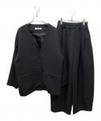 ARULLEアリュール）の古着「COCOON set up(コクーンセットアップ)」｜ネイビー