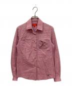 Vivienne Westwood RED LABELヴィヴィアンウエストウッドレッドレーベル）の古着「立体ポケットシャツ」｜ピンク