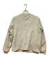DANTON (ダントン) ノーカラーフリースジャケット ベージュ サイズ:40：7000円