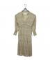 Ameri（アメリ）の古着「SHIRRING PLEATS DRESS/シアリングプリーツドレス」｜アイボリー