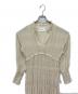 Ameri (アメリ) SHIRRING PLEATS DRESS/シアリングプリーツドレス アイボリー サイズ:s：5000円