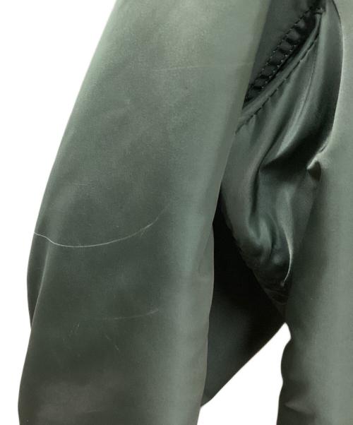 ALPHA（アルファ）ALPHA (アルファ) MA-1ジャケット グリーン×オレンジ サイズ:Lの古着・服飾アイテム