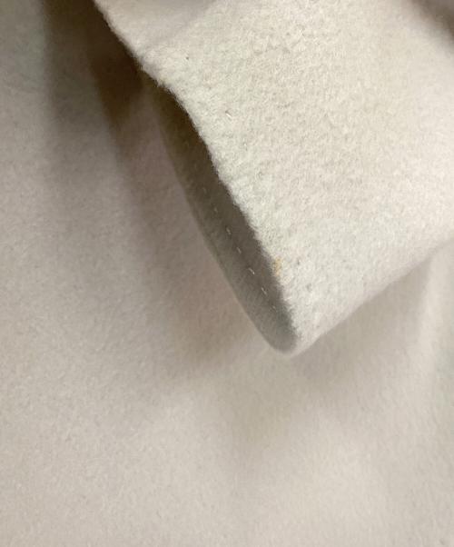 ebure（エブール）EBURE (エブール) スーパー120'sダブルビーバーキーネック トップス アイボリー サイズ:38の古着・服飾アイテム