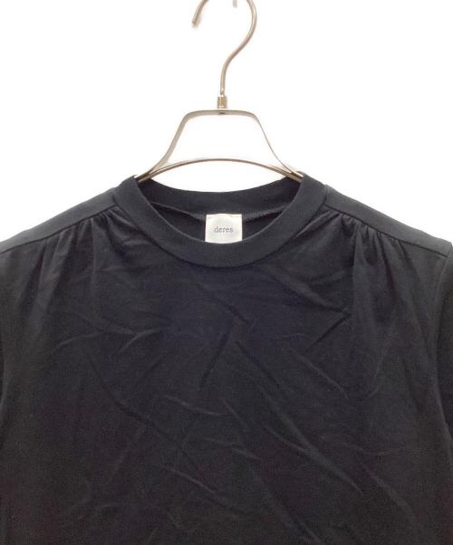 deres（デレス）DERES (デレス) Tシャツ ブラック サイズ:FREEの古着・服飾アイテム