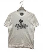 Vivienne Westwood manヴィヴィアン ウェストウッド マン）の古着「スネークオーブモチーフTシャツ」｜ホワイト