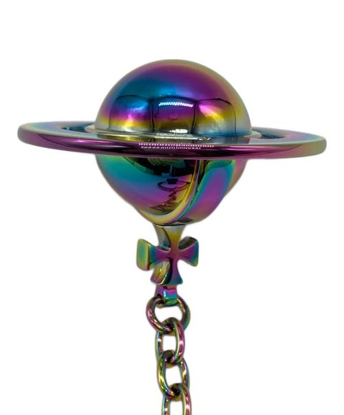 Vivienne Westwood（ヴィヴィアンウエストウッド）Vivienne Westwood (ヴィヴィアンウエストウッド) オーブチャーム付きキーリング ブラックの古着・服飾アイテム