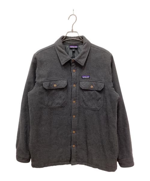 Patagonia（パタゴニア）Patagonia (パタゴニア) インサレーテッドフィヨルドフランネルジャケット グレー サイズ:Lの古着・服飾アイテム