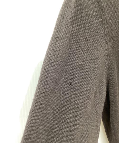 MONCLER（モンクレール）MONCLER (モンクレール) Vネックニット ブラウン サイズ:Mの古着・服飾アイテム