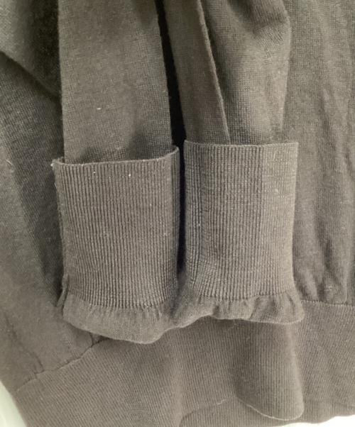 MONCLER（モンクレール）MONCLER (モンクレール) Vネックニット ブラウン サイズ:Mの古着・服飾アイテム