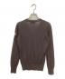 MONCLER (モンクレール) Vネックニット ブラウン サイズ:M：13000円
