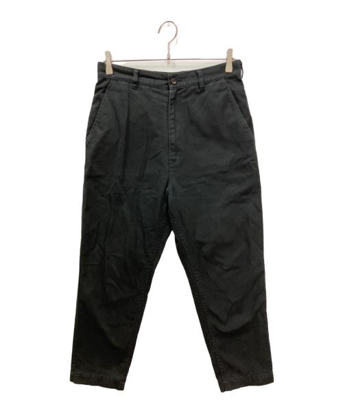 COMME des GARCONS HOMME（コムデギャルソン オム）COMME des GARCONS HOMME (コムデギャルソン オム) コットンツイルパンツ ブラック サイズ:XSの古着・服飾アイテム