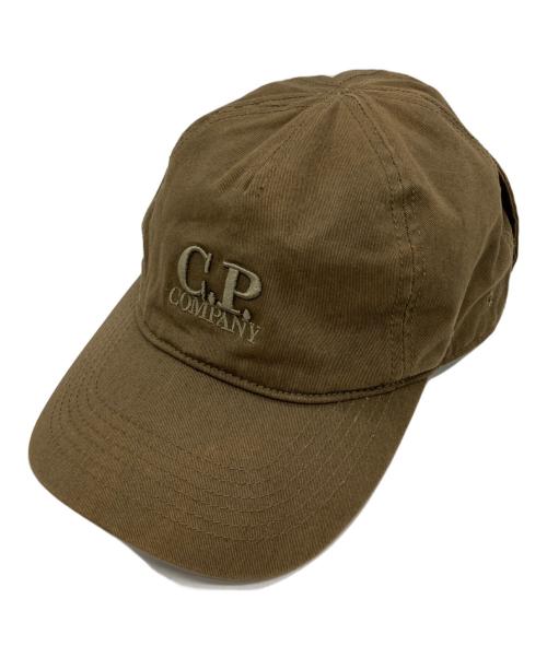 C.P COMPANY（シーピーカンパニー）C.P COMPANY (シーピーカンパニー) ゴーグル付キャップ ブラウンの古着・服飾アイテム