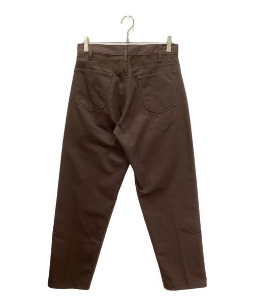 CIOTA（シオタ）CIOTA (シオタ) スビンコットンポリエステルツイル 5Pパンツ ブラウン サイズ:4の古着・服飾アイテム