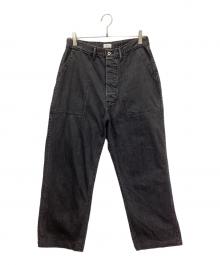 CIOTA（シオタ）の古着「DENIM BAKER PANTS/デニムベイカーパンツ」｜ブラック
