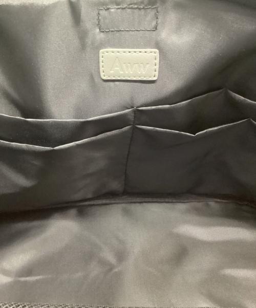 AWW（アウ）AWW (アウ) サボテンヴィーガンレザーウィークエンドボストンバッグ ブラック サイズ:表記なしの古着・服飾アイテム