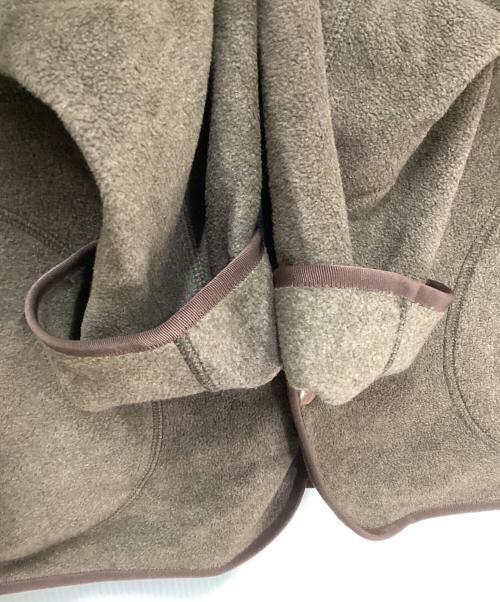 DANTON（ダントン）DANTON (ダントン) フリーススナップカーディガン ブラウン サイズ:42の古着・服飾アイテム