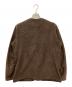 DANTON (ダントン) フリーススナップカーディガン ブラウン サイズ:42：7000円