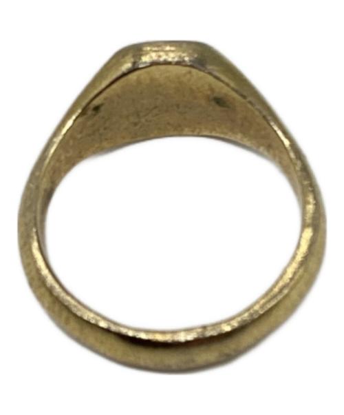 ndo lab（エヌディーオー）ndo lab (エヌディーオー) シグネットリング ゴールド サイズ:23号の古着・服飾アイテム