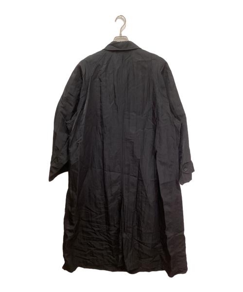 Y's for men（ワイズフォーメン）Y'S for men (ワイズフォーメン) ビッグシルエットナイロンコート ブラック サイズ:Lの古着・服飾アイテム