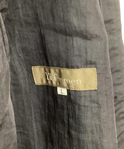 Y's for men（ワイズフォーメン）Y'S for men (ワイズフォーメン) ビッグシルエットナイロンコート ブラック サイズ:Lの古着・服飾アイテム