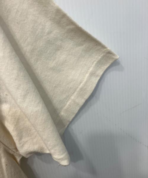 Hanes（ヘインズ）Hanes (ヘインズ) 90's ヴィンテージTシャツ ベージュ サイズ:Mの古着・服飾アイテム