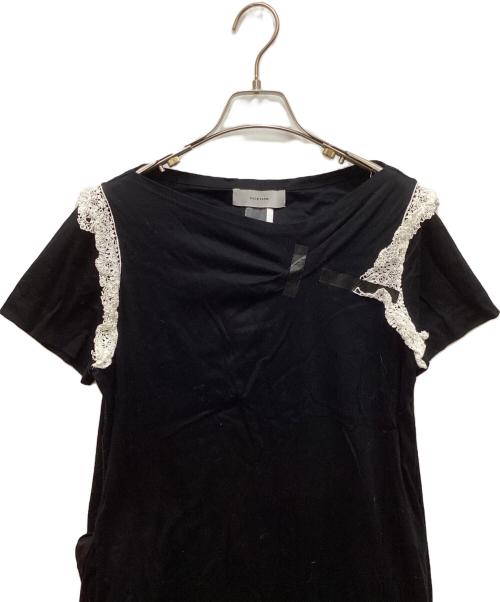 FACETASM（ファセッタズム）FACETASM (ファセッタズム) レース切替ワンピース ブラック サイズ:2の古着・服飾アイテム