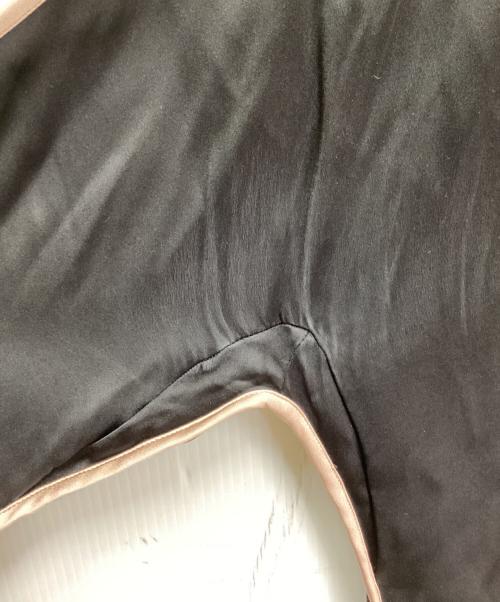 GIORGIO ARMANI（ジョルジョアルマーニ）GIORGIO ARMANI (ジョルジョアルマーニ) サテンジャケット ブラック サイズ:48の古着・服飾アイテム