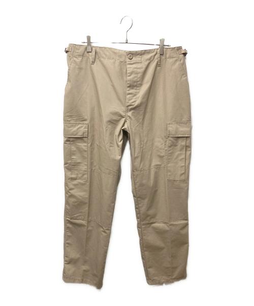 US ARMY（ユーエスアーミー）US ARMY (ユーエスアーミー) CIVILIAN BDU CARGO TROUSERS ベージュ サイズ:Mの古着・服飾アイテム