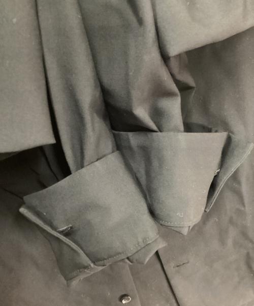 ATTACHMENT（アタッチメント）ATTACHMENT (アタッチメント) ノーカラーシャツ ブラック サイズ:3の古着・服飾アイテム