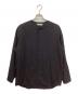 ATTACHMENT（アタッチメント）の古着「ノーカラーシャツ」｜ブラック
