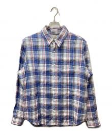 L.L.Bean（エルエルビーン）の古着「リネンシャツ」｜ブルー