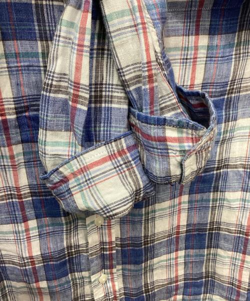 L.L.Bean（エルエルビーン）L.L.Bean (エルエルビーン) リネンシャツ ブルー サイズ:Lの古着・服飾アイテム