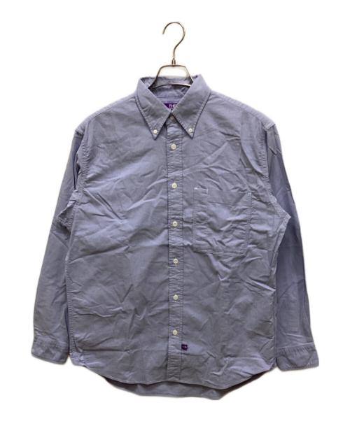 THE NORTHFACE PURPLELABEL（ザ・ノースフェイス パープルレーベル）THE NORTHFACE PURPLELABEL (ザ・ノースフェイス パープルレーベル) Button Down Field Shirt(ボタンダウンフィールドシャツ) ブルー サイズ:M 未使用品の古着・服飾アイテム