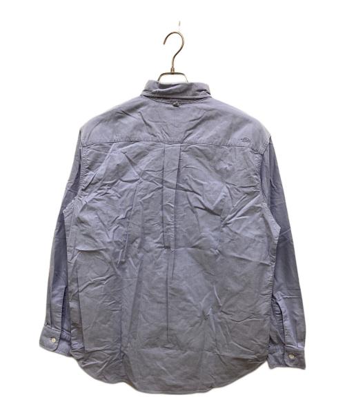 THE NORTHFACE PURPLELABEL（ザ・ノースフェイス パープルレーベル）THE NORTHFACE PURPLELABEL (ザ・ノースフェイス パープルレーベル) Button Down Field Shirt(ボタンダウンフィールドシャツ) ブルー サイズ:M 未使用品の古着・服飾アイテム