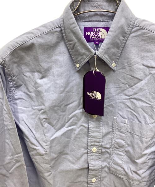 THE NORTHFACE PURPLELABEL（ザ・ノースフェイス パープルレーベル）THE NORTHFACE PURPLELABEL (ザ・ノースフェイス パープルレーベル) Button Down Field Shirt(ボタンダウンフィールドシャツ) ブルー サイズ:M 未使用品の古着・服飾アイテム